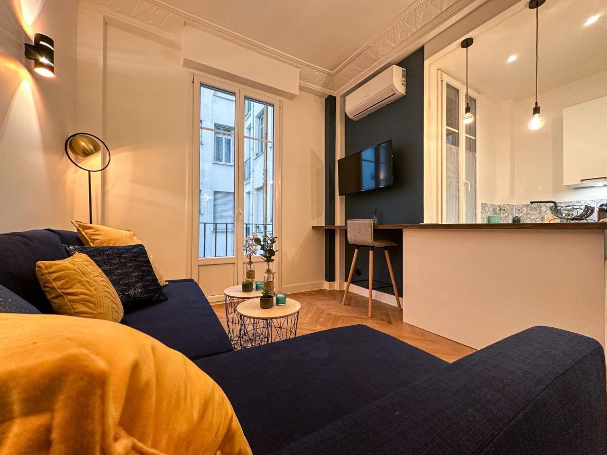 Clemenceau - Appartement Central, Calme, Cosy, Moderne Nice Dış mekan fotoğraf